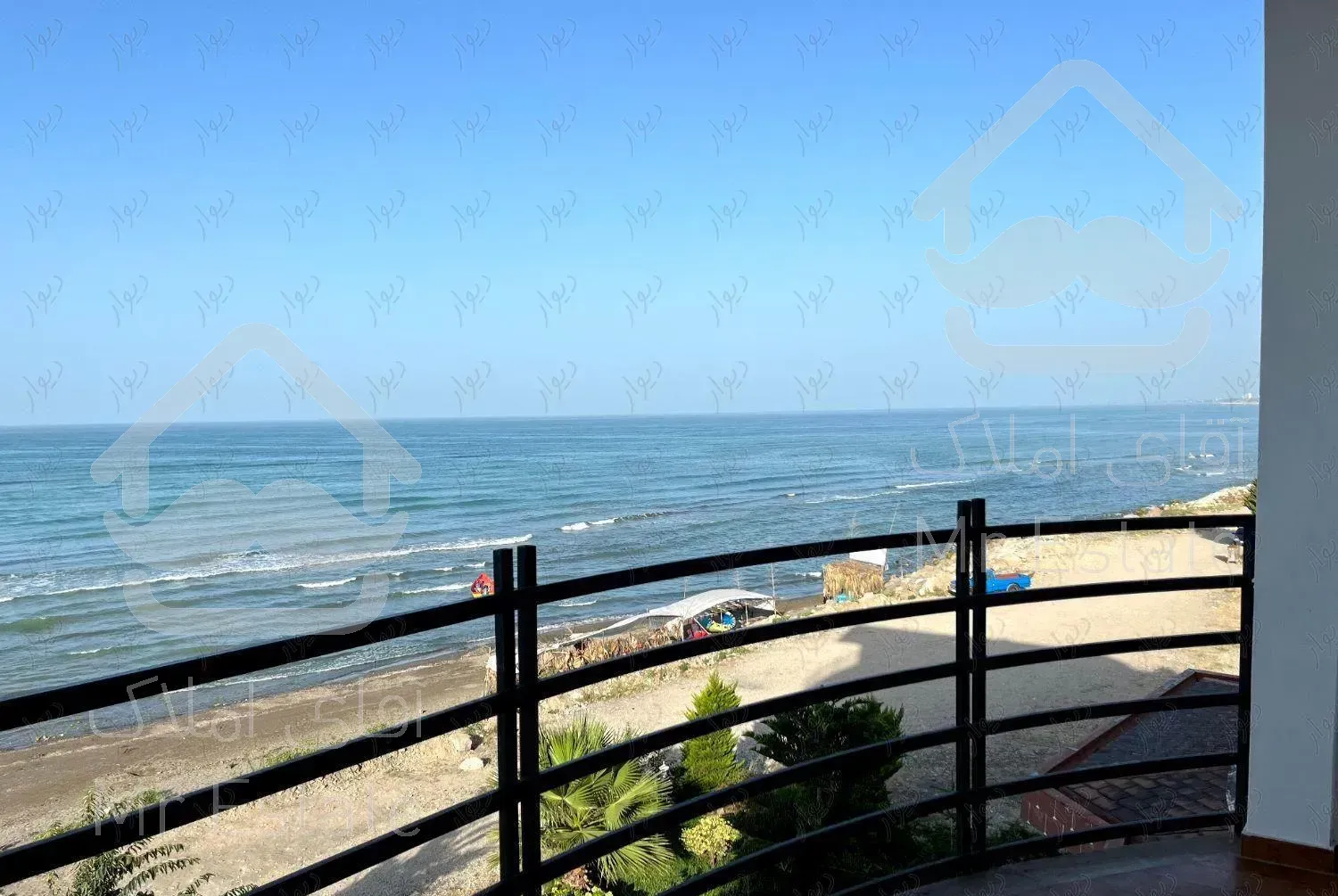 اجاره آپارتمان ساحلی  پلاک ۱ آب ویوی کامل دریا