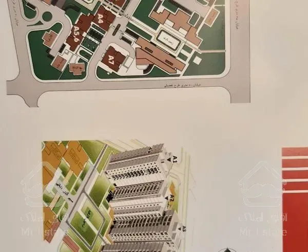 اپارتمان ۱۰۸ متری نزدیک دریاچه مجتمع امین