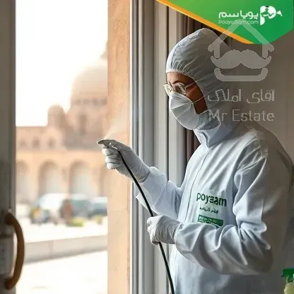 سمپاشی تخصصی منازل، ادارات و محیط‌های صنعتی با کیفیت تضمینی