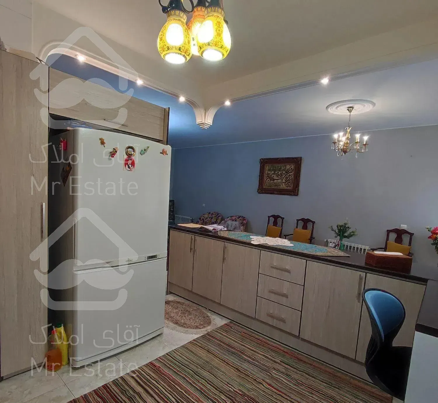 75 متر 1 خواب /غرق نور/ فول امکانات / بزرگمهر