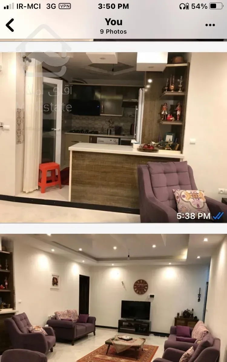 فروش یک واحد آپارتمان ۲خوابه