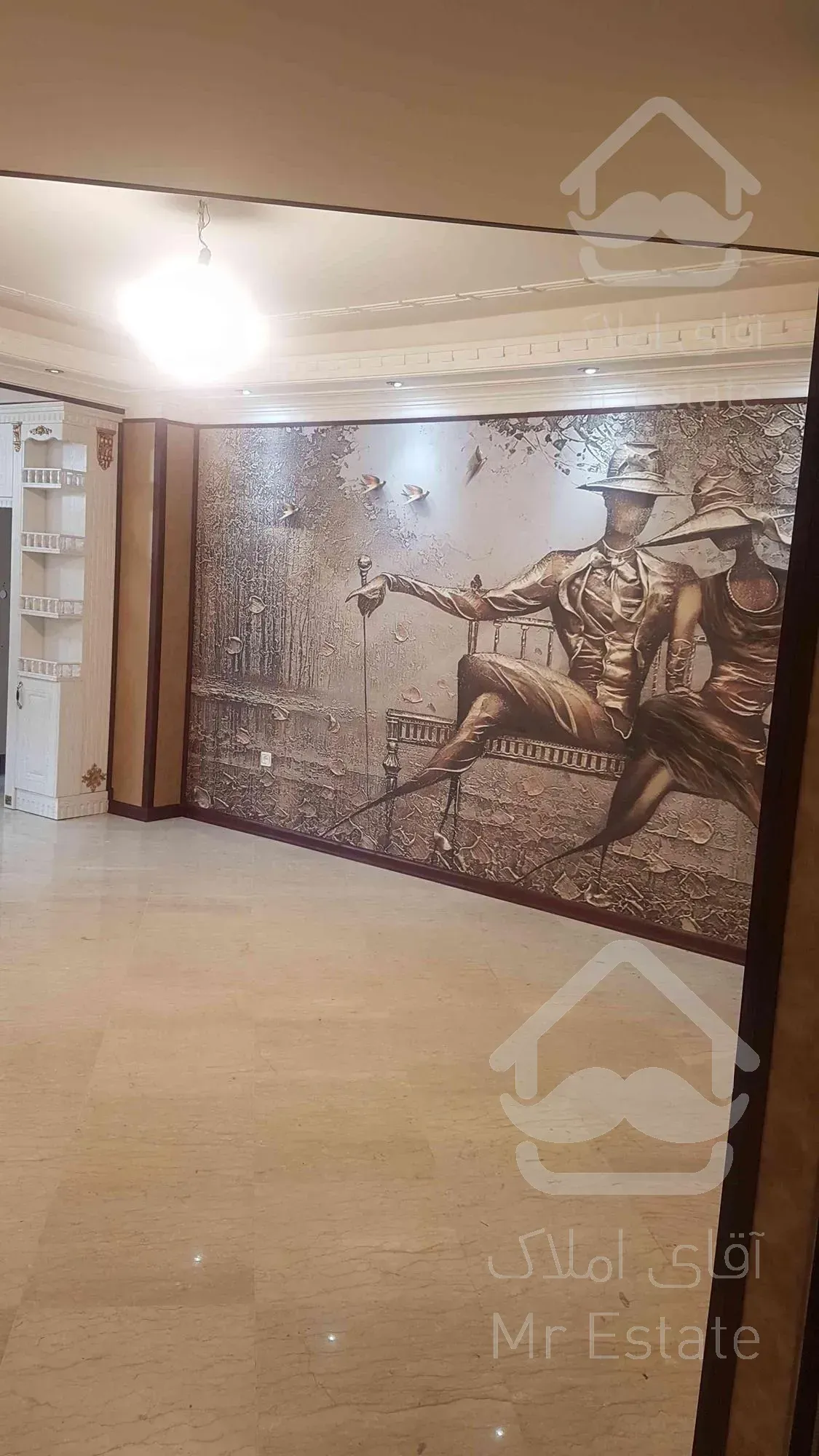 ۷۵ متر ۲خوابه خوش نقشه / دیزاین کامل/ فول امکانات