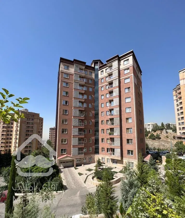 97متر،2خواب،طبقه 2 برج،واحد جنوبی غرق نور