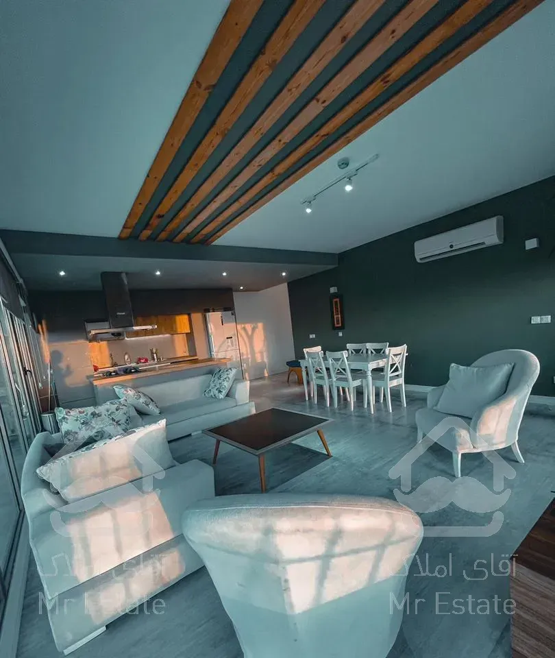 برج باغ ساحلی دید دریا طبقات بالا