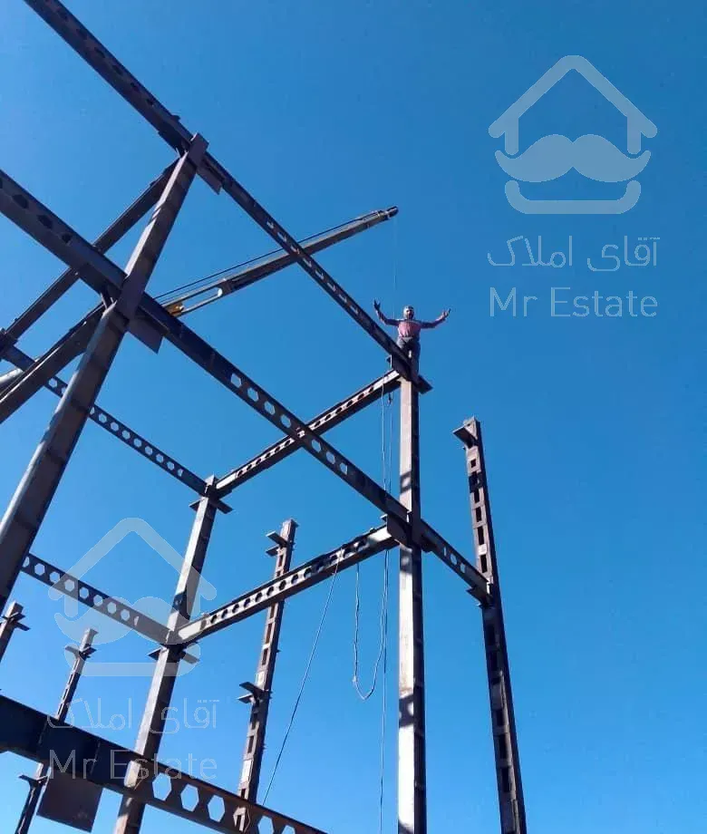ساخت ونصب اسکلت فلزی