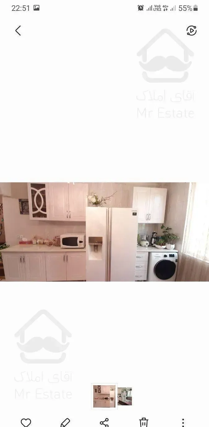 ۶۲ متری رودکی بالای بوستان با پارکینگ