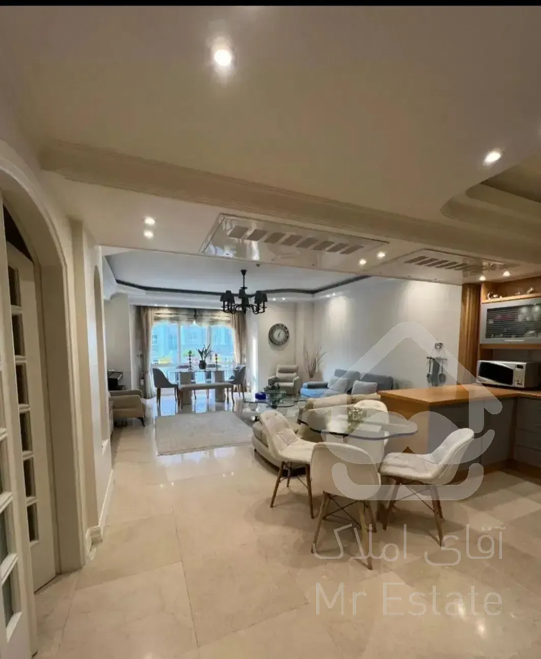 ۹۶ متر/۲ خواب/با ۲ بالکن/ فول امکانات