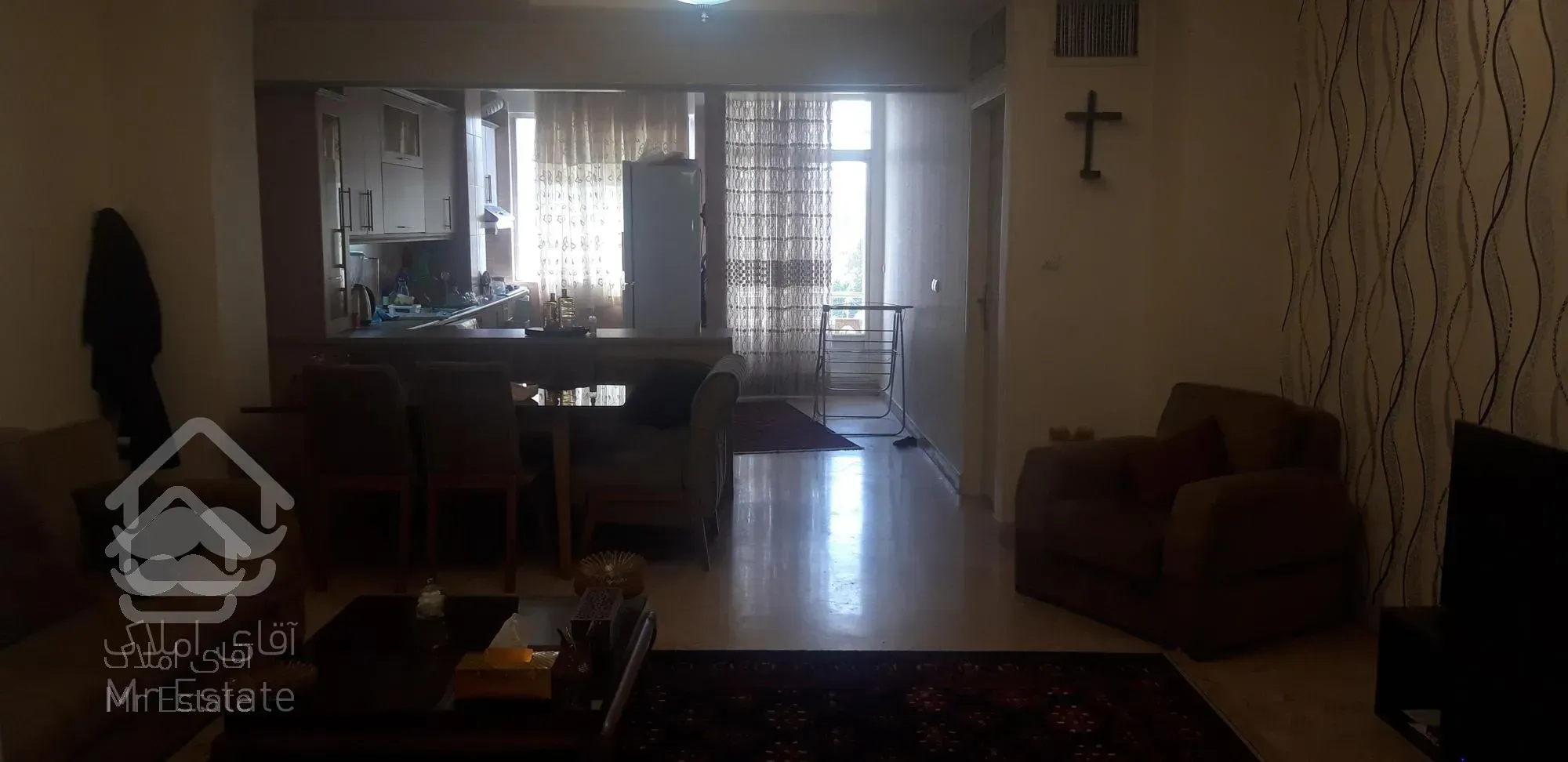 ۸۳ متر ۱ خواب /خطی رو به افتاب