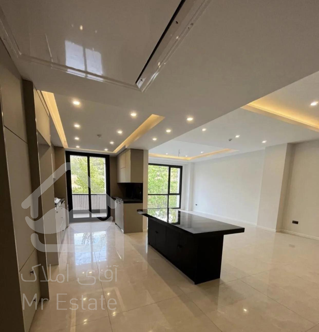 ۹۰ متر /۶ ساله فول سالن پرده خور *بلوار بعثت*