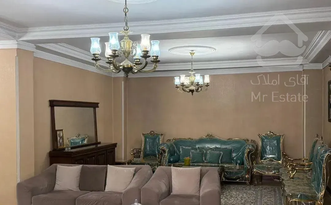 ۱۲۵متر/۲خ/فضا سازی عالی/بدون پرتی/سکونت چند ساله