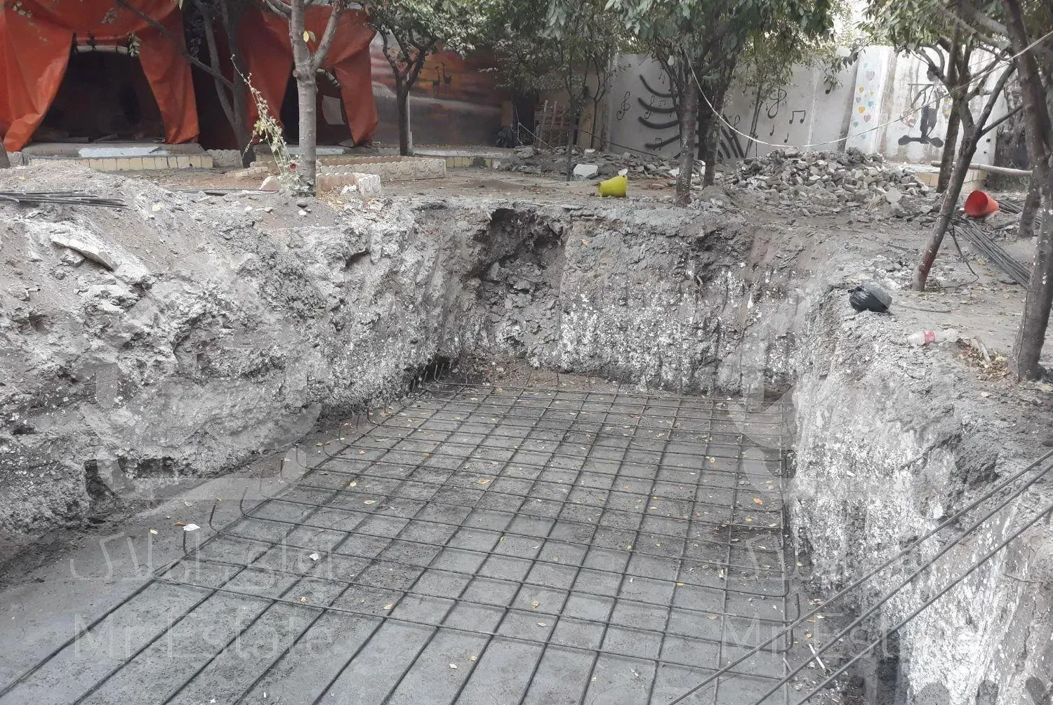 ساخت استخر شنا و باغ و ویلا صفرتاصد