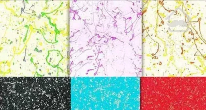 رنگ امیزی رنگکاری نقاشی ساختمانی طرح کاغذ دیواری