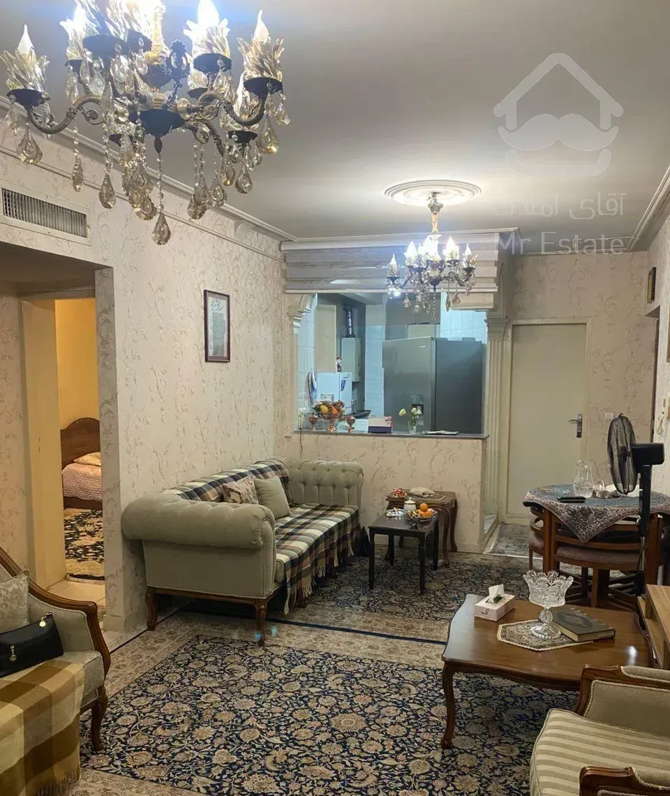 فروش آپارتمان ۷۴ متری ۲ خوابه طبقه اول