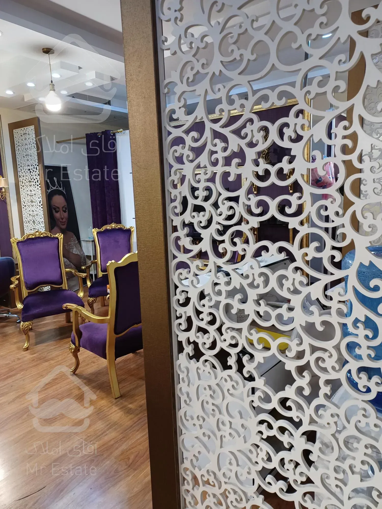 اجاره سالن زیبایی سند اداری صادقیه بر اصلی بلوار فردوس