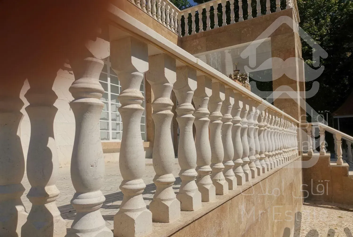 آجر سنتی نما نرده سنگی تزئینی چسبی