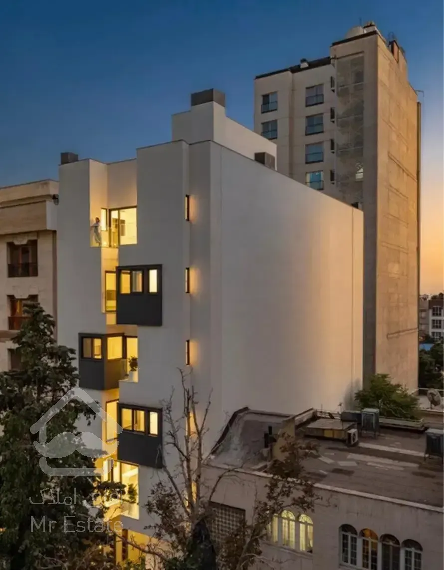 فرمانیه مدرن مینیمال/۱۲۵ متر/تراس بزرگ/مشاعات فول