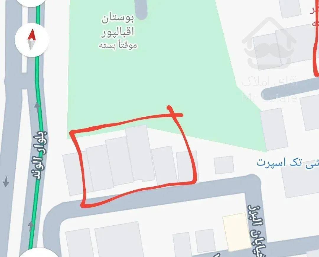 پونک شمالی ۶۱متر یک خواب