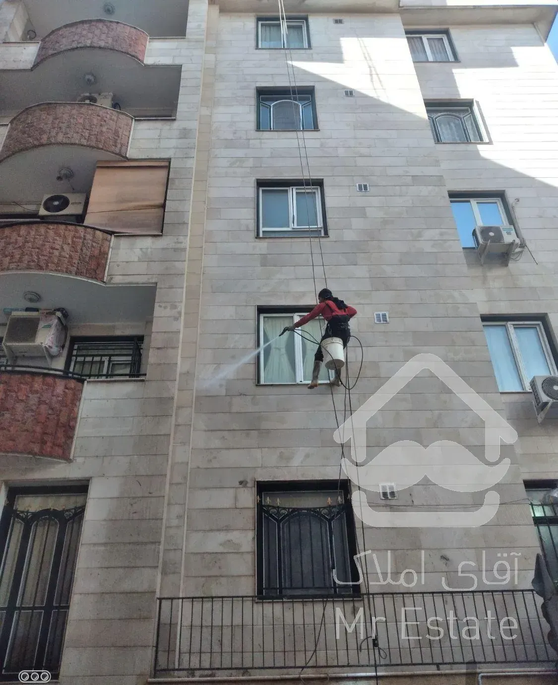 نماشویی شستشوی نما،با راپل پیچ رول پلاک ...