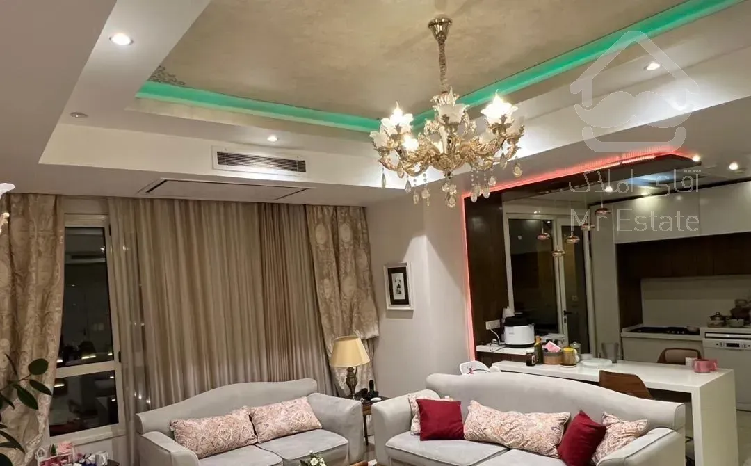 سعادت اباد/ باغ بهشت /۱۱۶متر /دوخواب/۲پارکینگ سندی