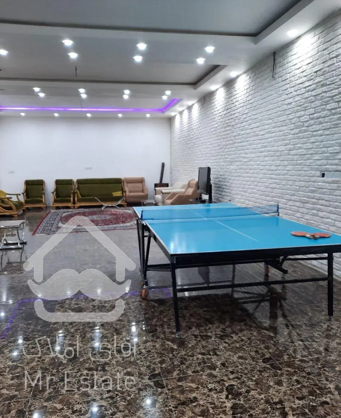 اجاره باغ ویلا با  استخربزرگ آبگرم بیلیارد شاهنامه