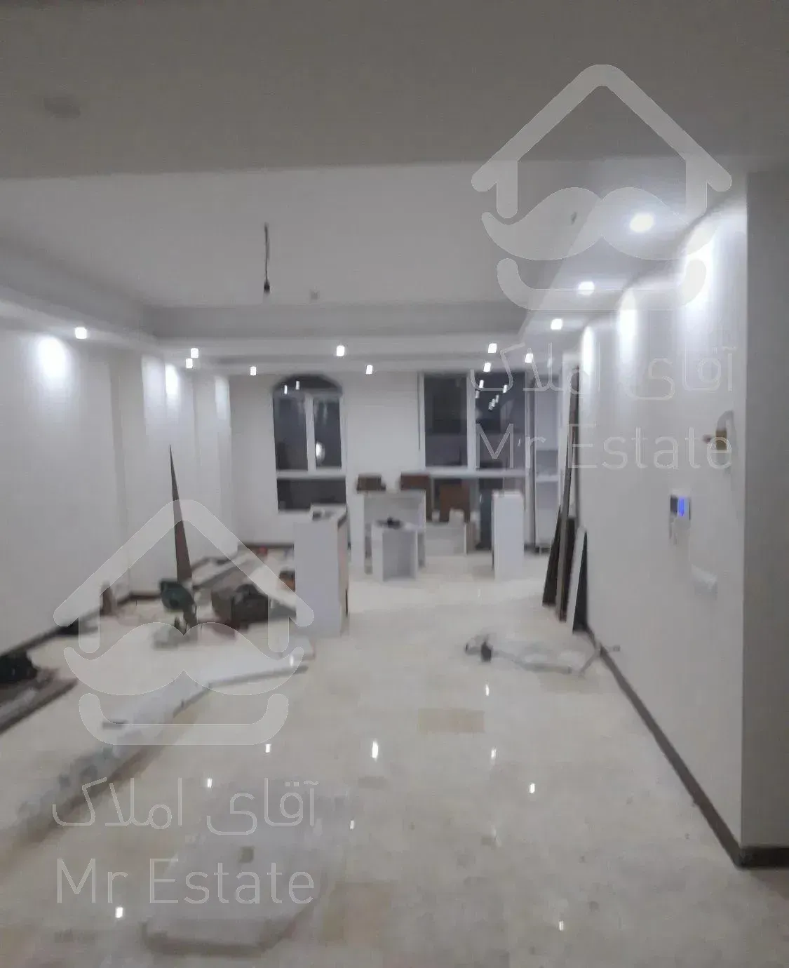 رهن آپارتمان نوساز تک واحدی طبقه دوم