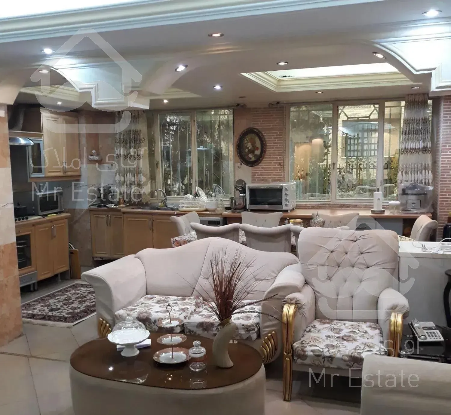 *۱۲۰متر تکواحدی گلها*