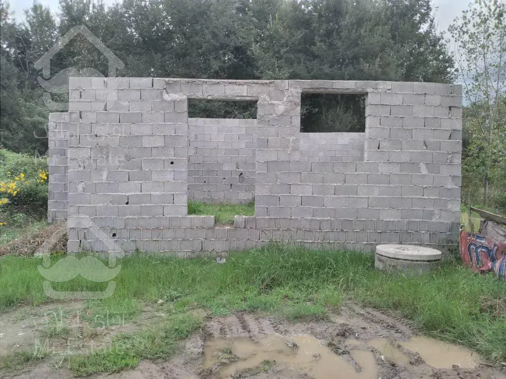 فروش خانه ویلایی نیمه کاره دارای پروانه ساخت