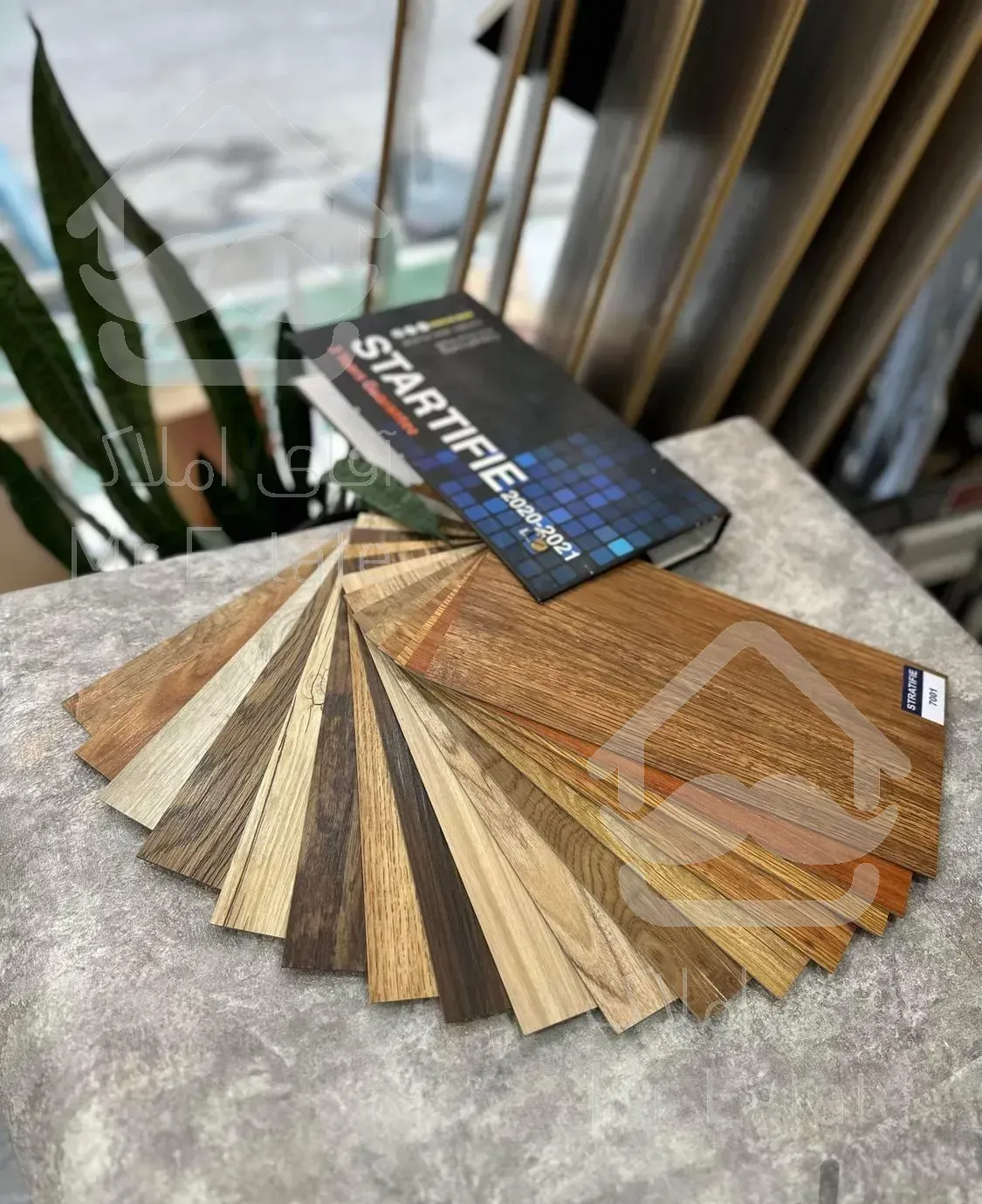 کفپوش پارکت قرنیز پروفیل قاب