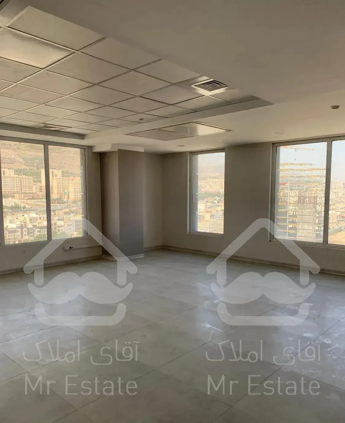 ۱۰۰ متر فلت سند اداری ویو دریاچه