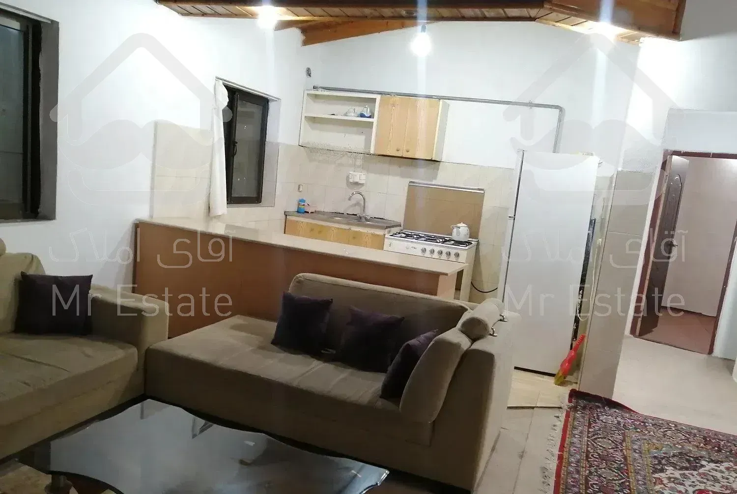 اجاره ویلا دوخوابه تمیز در دل جنگل نزدیک رودخونه