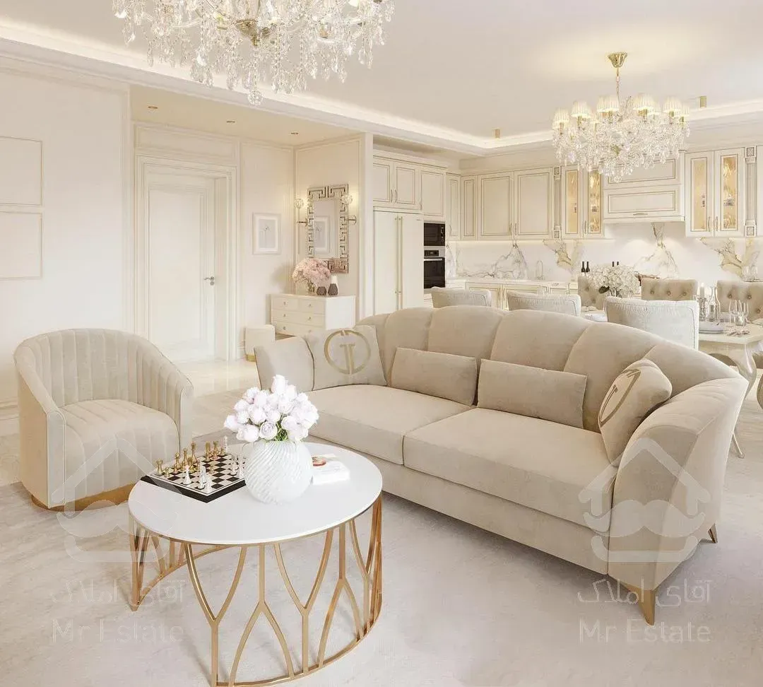 آپارتمان کم واحد 202 متری اعیانی قیطریه سازه حاج رحیم قربانی