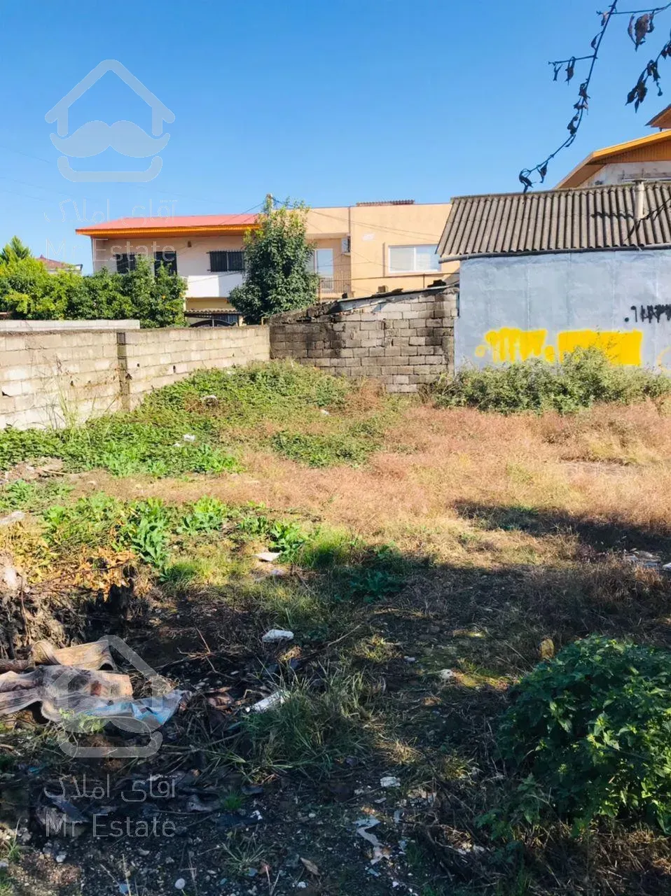 فروش 206مترمربع زمین مسکونی. اکازیون. سند تک برگ