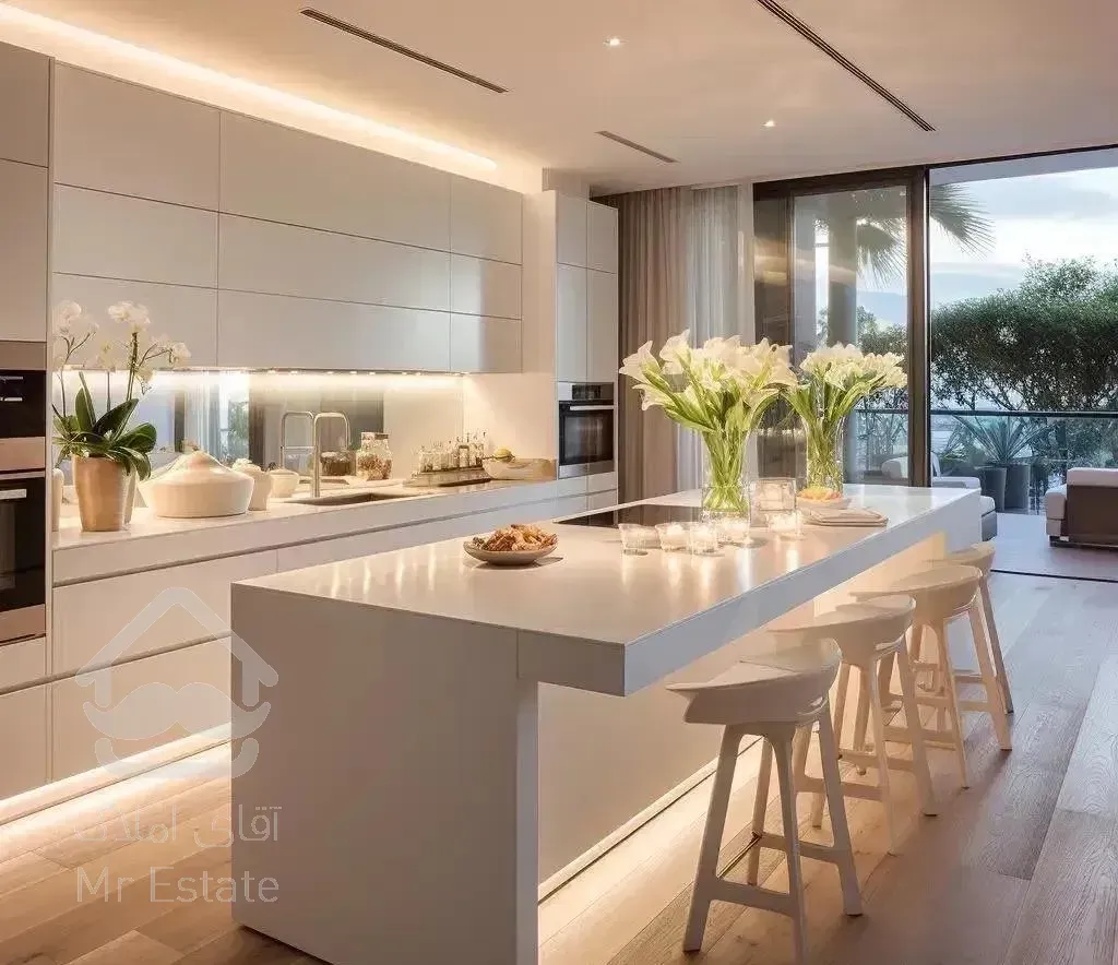 البرز ۱۹۹متر ۳خواب فول «دوکله نورگیر لابی۳پارکینگ»