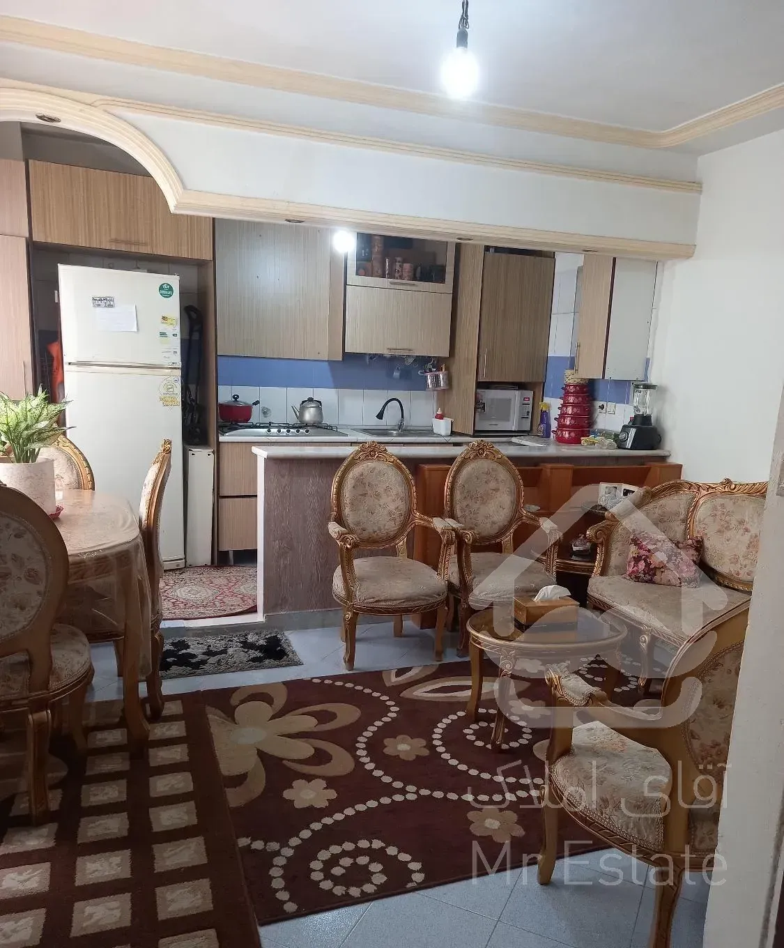 آپارتمان ۴۰ متری یک‌خوابه خوش‌نقشه