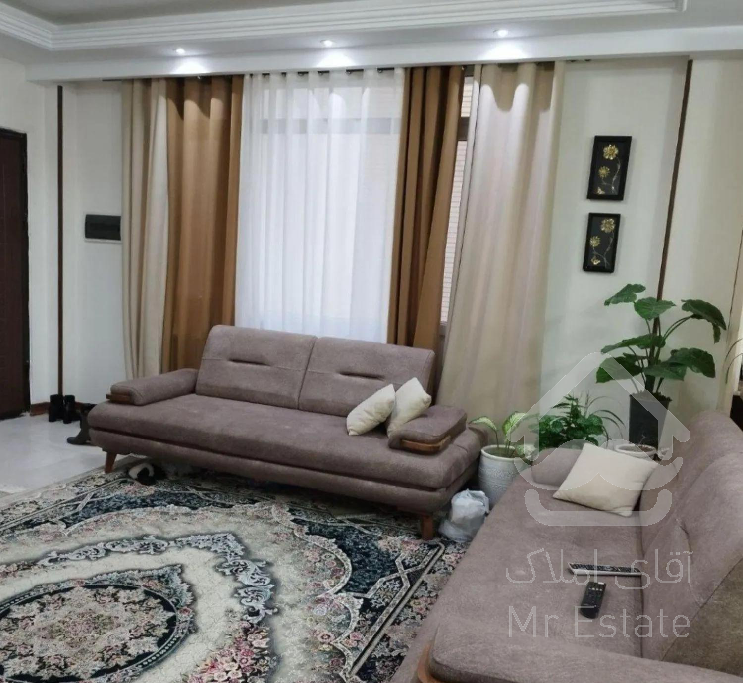 ۶۲مترسالن پرده خور،بدون ضعف/ جنت آبادشمالی/سندشخصی