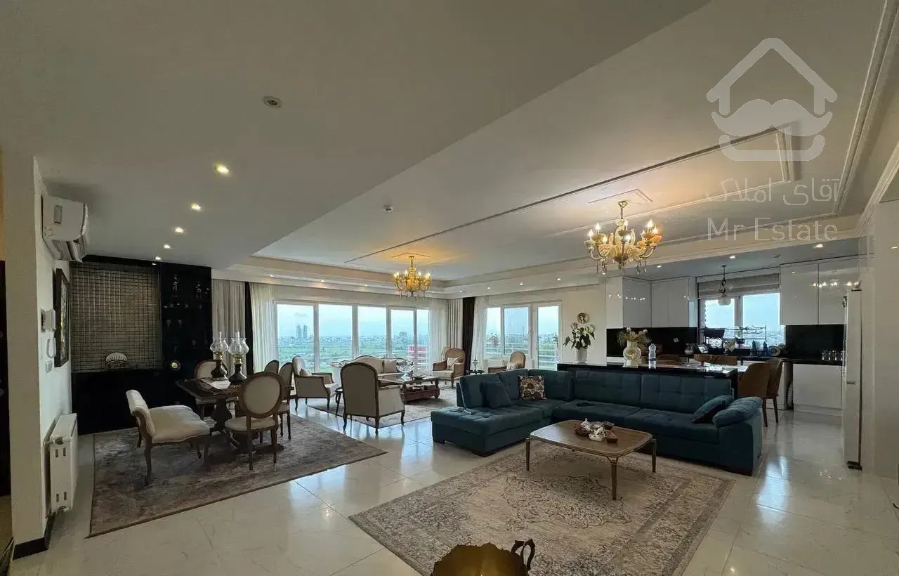 ویلا آپارتمان ۲۰۰متری ۴خواب جنب نمک آبرود ویوابدی