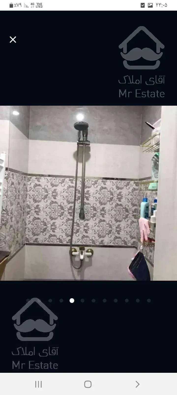 آپارتمان ۱۲۰ متری سه خواب طبقه پنجم