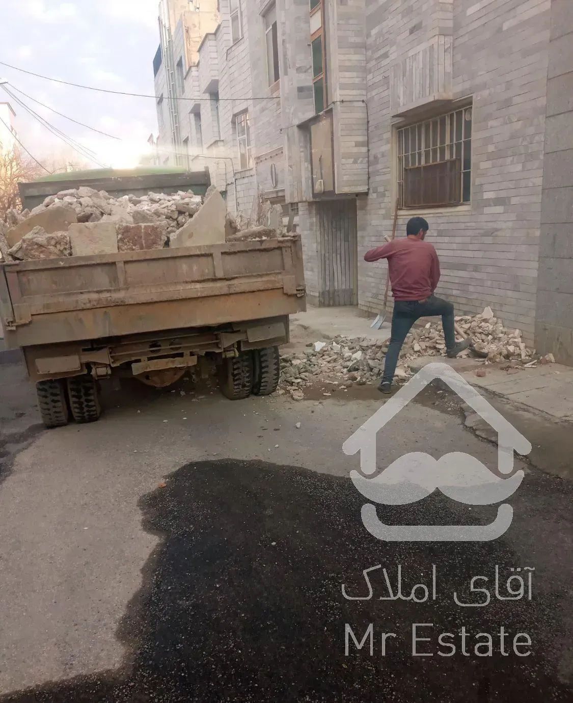 تهیه وتوزیع مصالح ساختمانی کودحیوانی تخریب