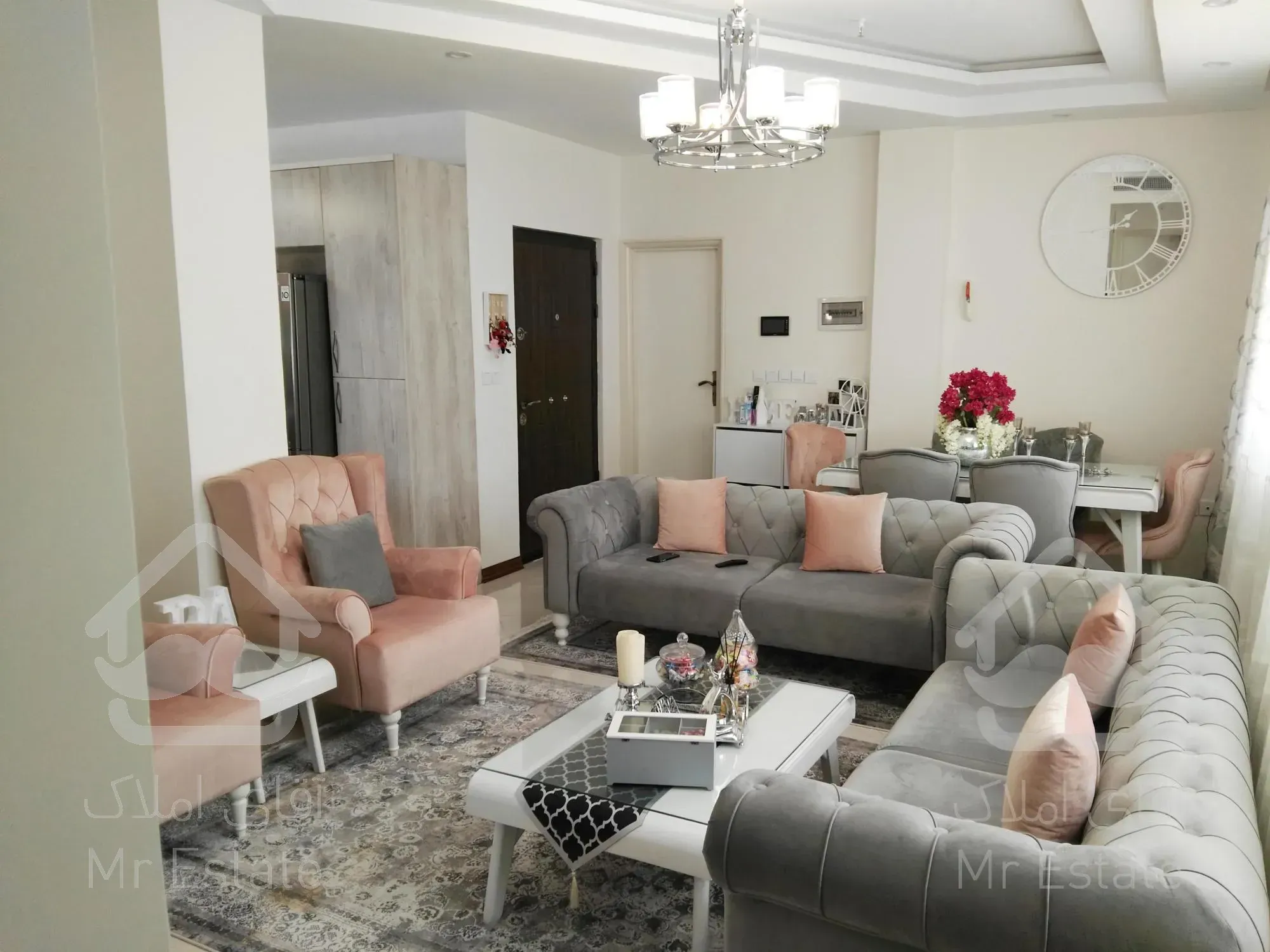 ۷۵ متر دو خواب فول امکانات شیک اباذر گلدشت