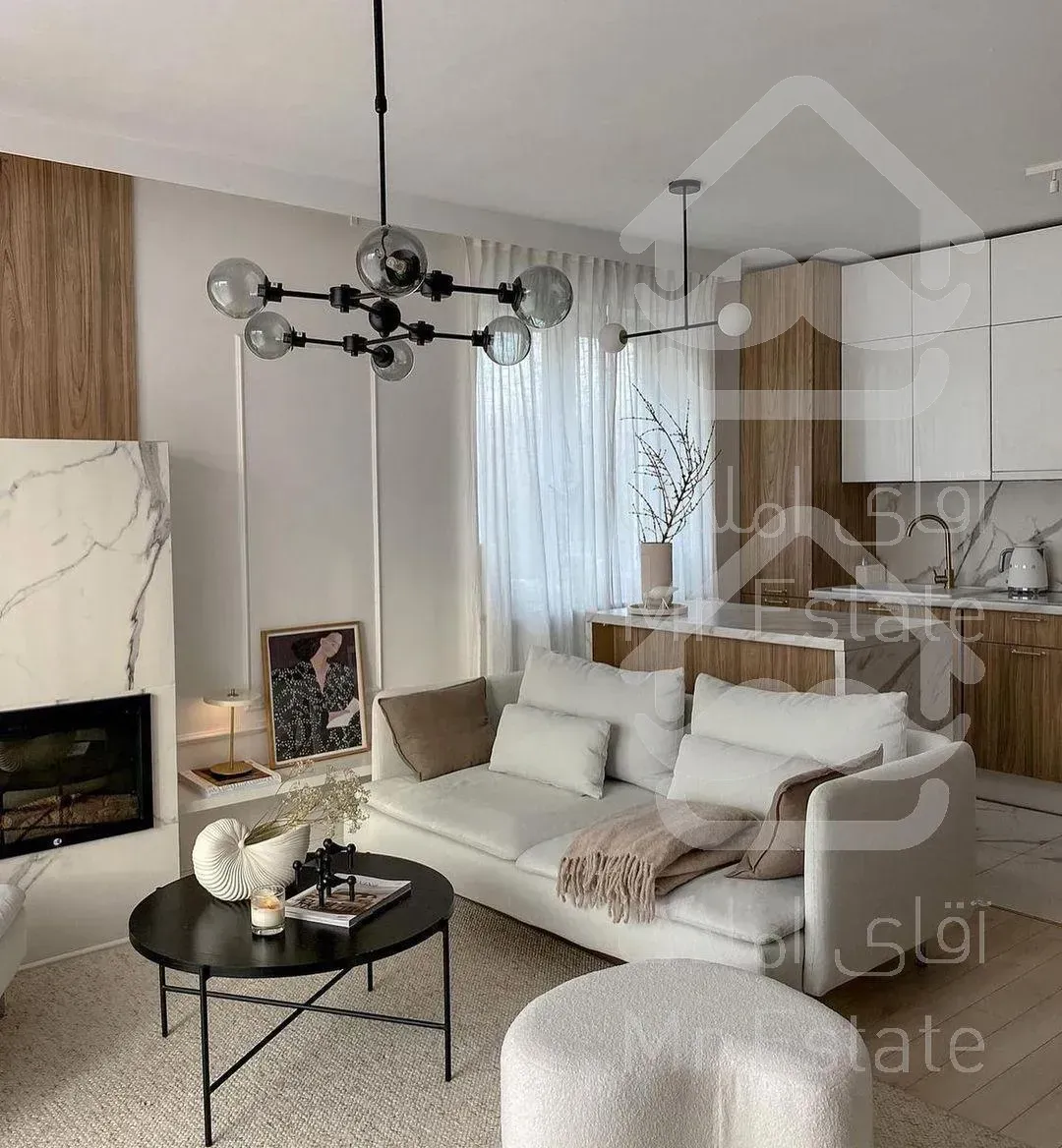 ۲خوابه نوساز  سعادت اباد بالای کاج