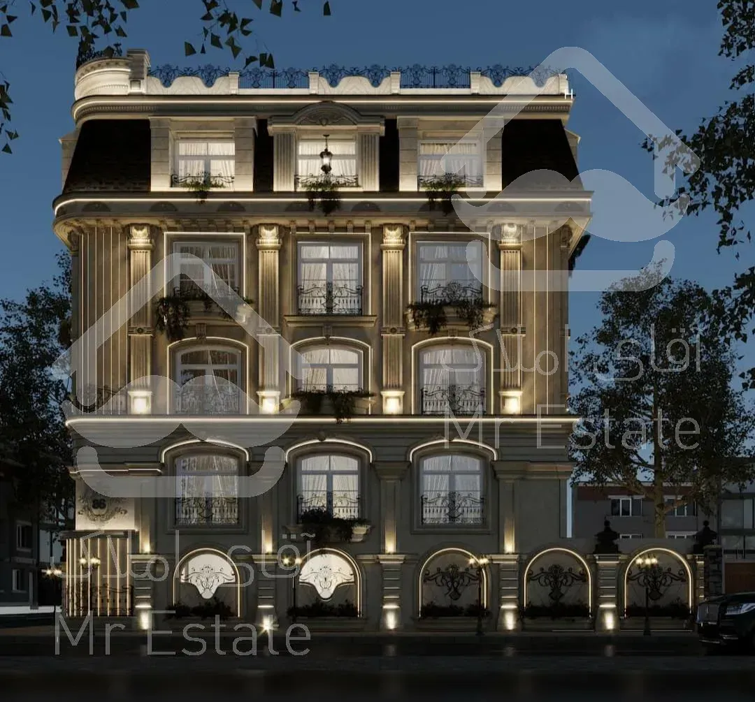 برج کم واحد واعیانی ۲۳۶ متری /مشاعات آبی/روف گاردن/سازه حاج رحیم قربانی