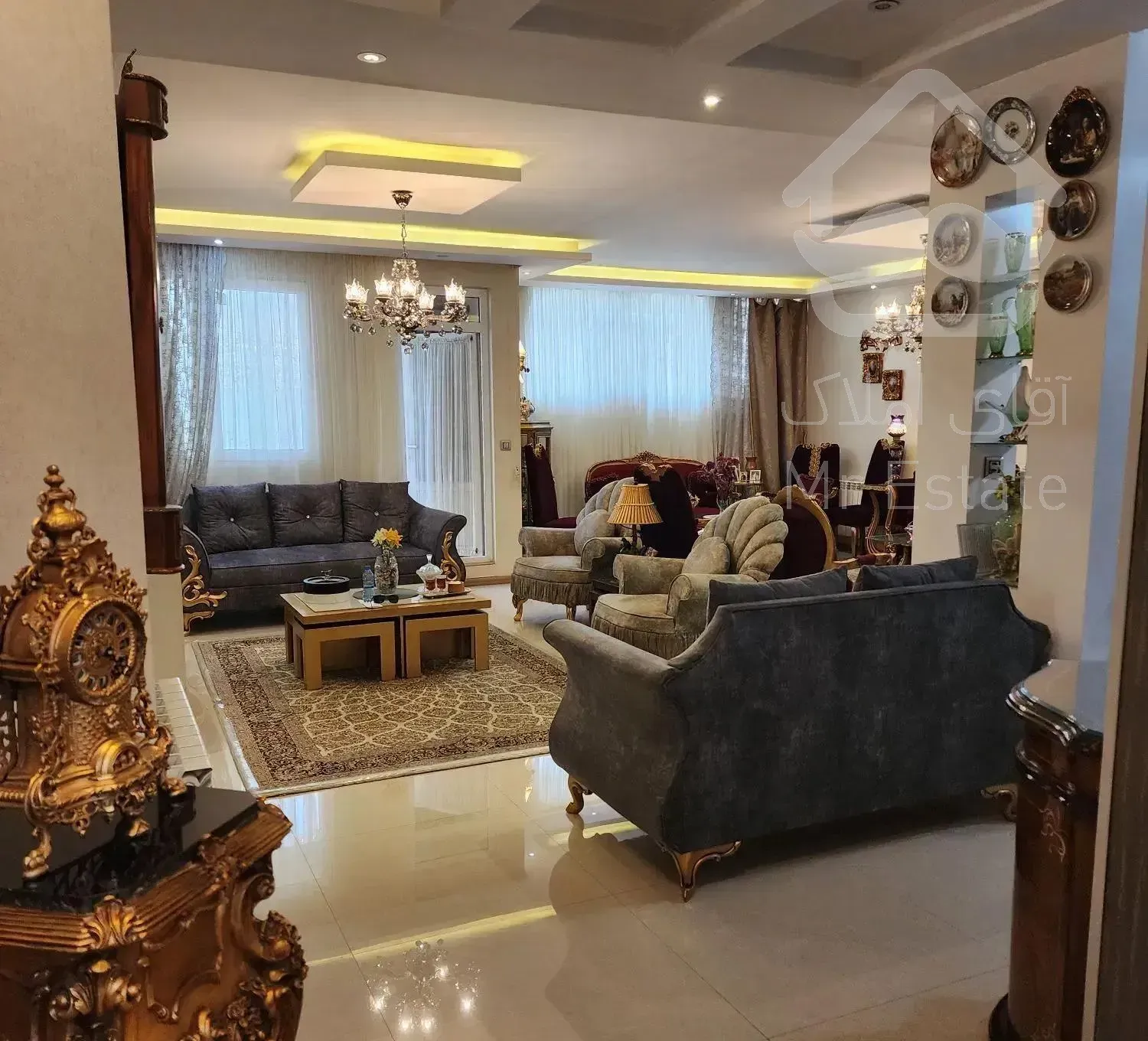 آپارتمان۱۳۰ متر سجاد میلاد بنفشه/امین قربانی الماس