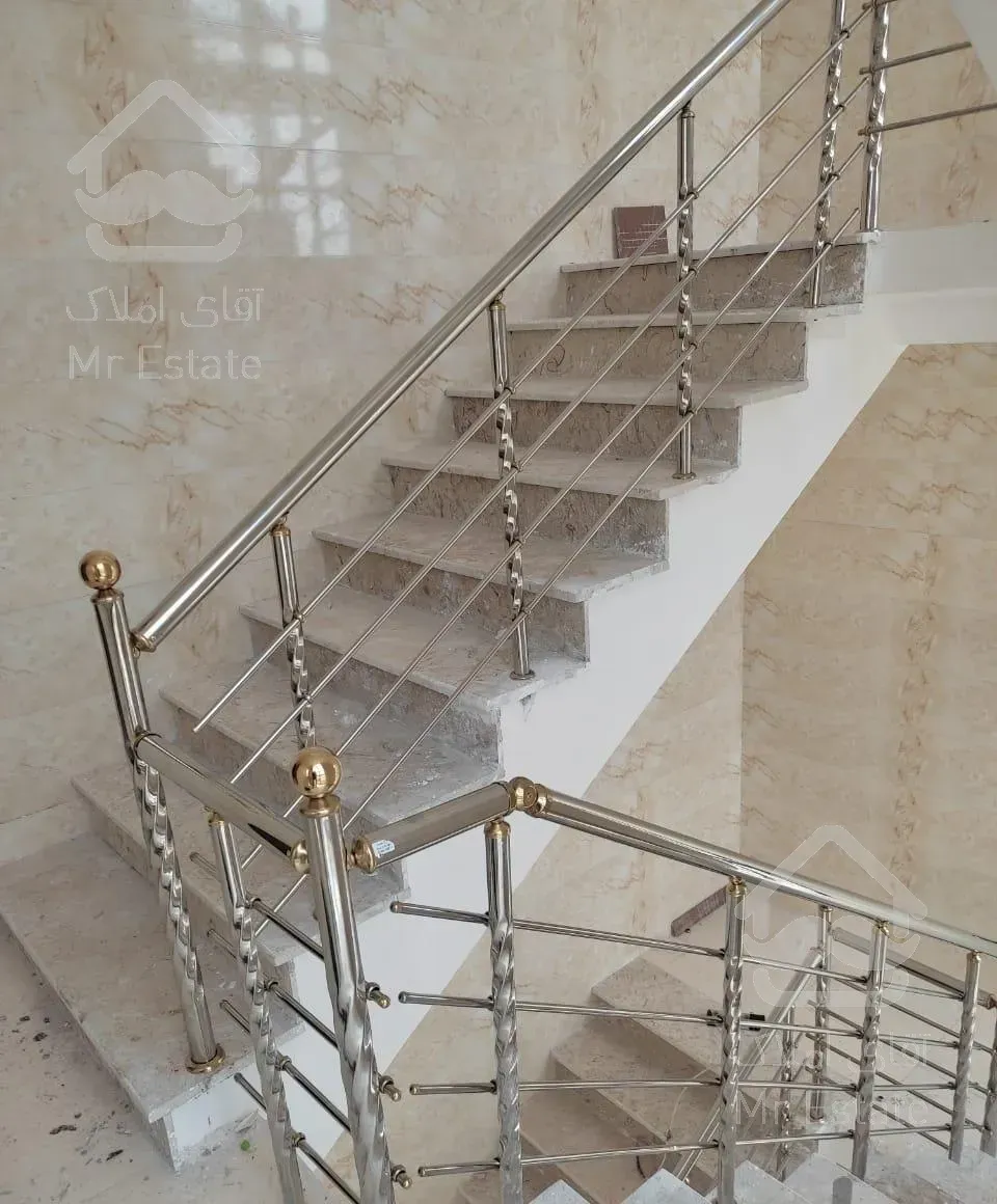 نرده استیل راه پله و حفاظ پنجره و تراس