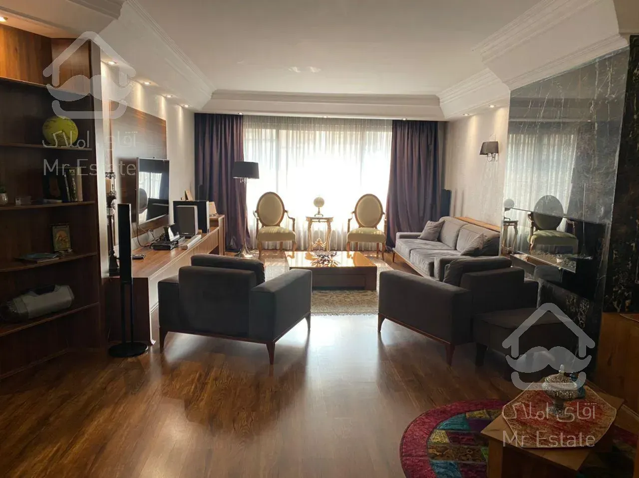 اجاره فول مبله فول فرنیش ۱۴۰متر سه خواب. قیطریه. فقط خانواده