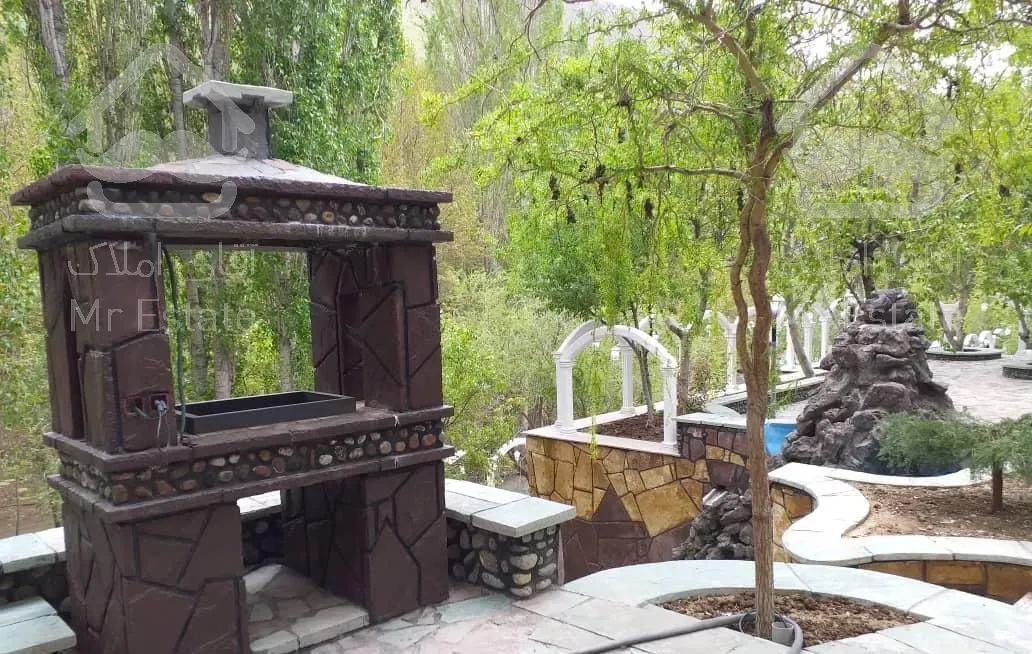 باغ ویلا ۱۸۵۰ متری کردان جاده برغان  اغشت