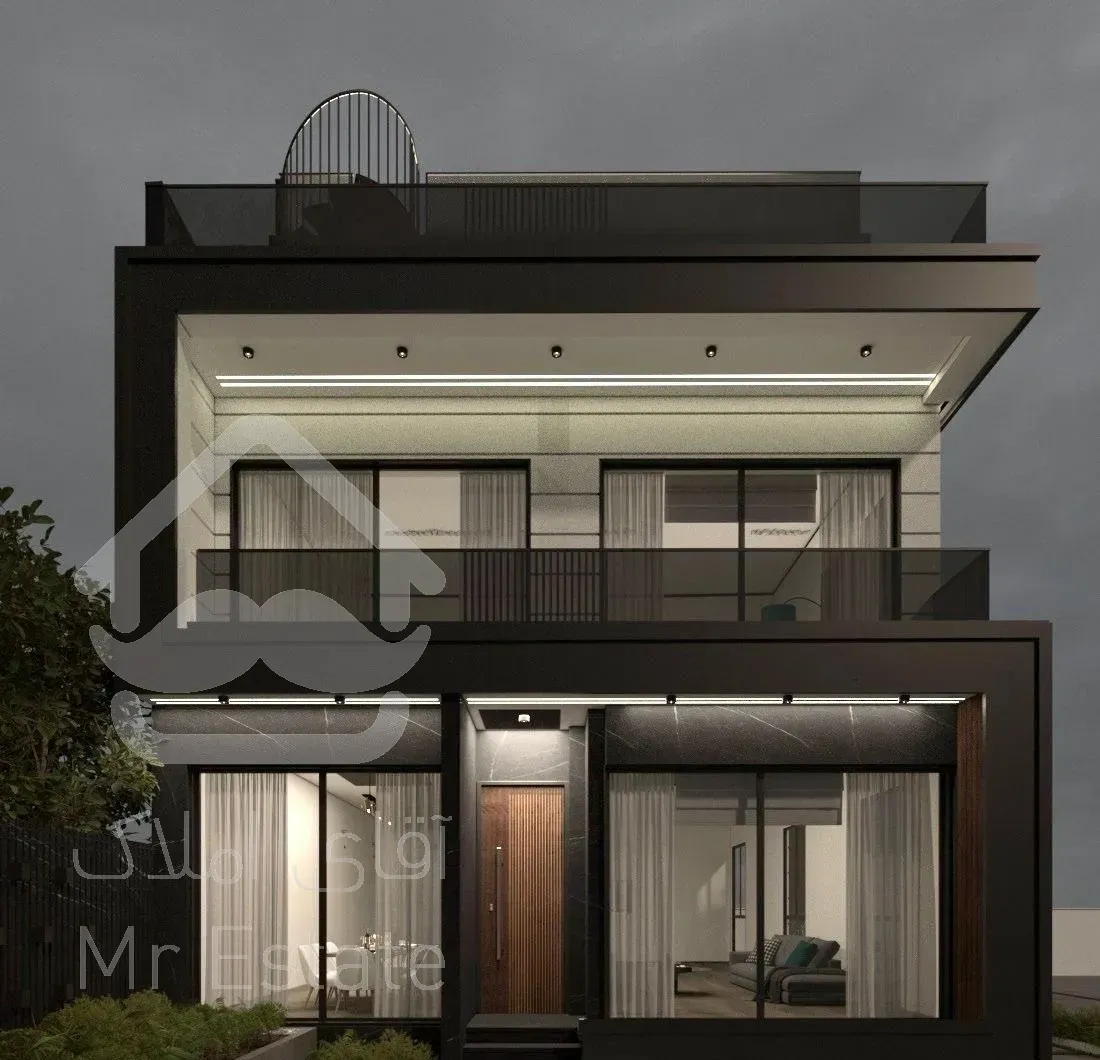 ویلا مدرن با آسانسور ویو ابدی دریا و جنگل