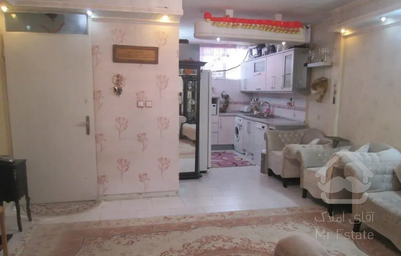 آپارتمان ۵۴ متر تکواحدی با ۲۰ متر حیاط اختصاصی