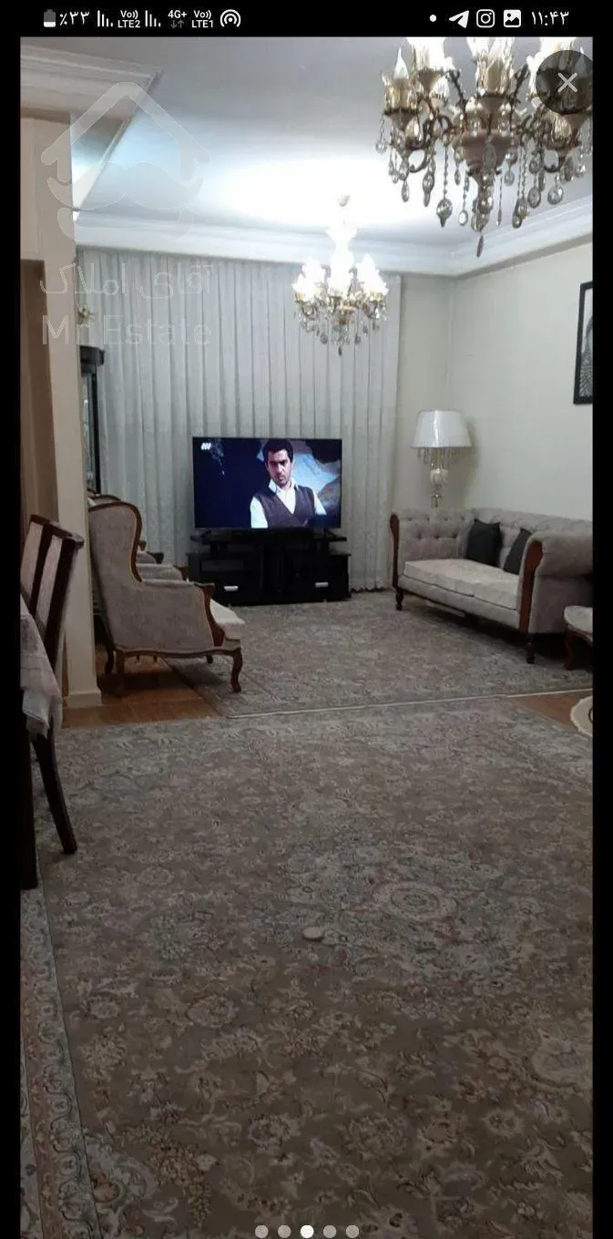 ۵۳ متر/تک خواب/کلینی/۵ دقیقه تا مترو پیروزی