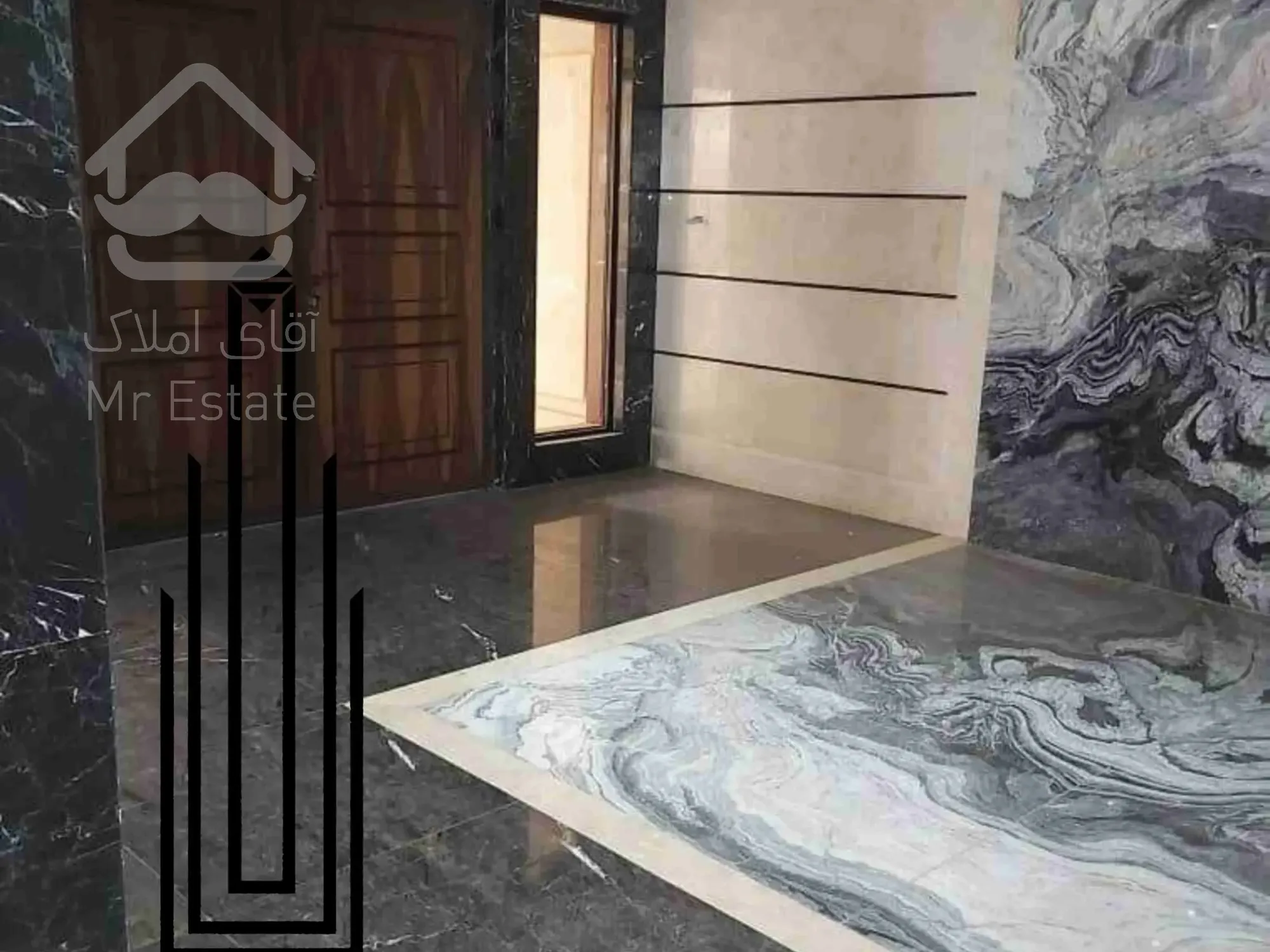 105 متر 2 خواب 2 پارکینگ قلهک