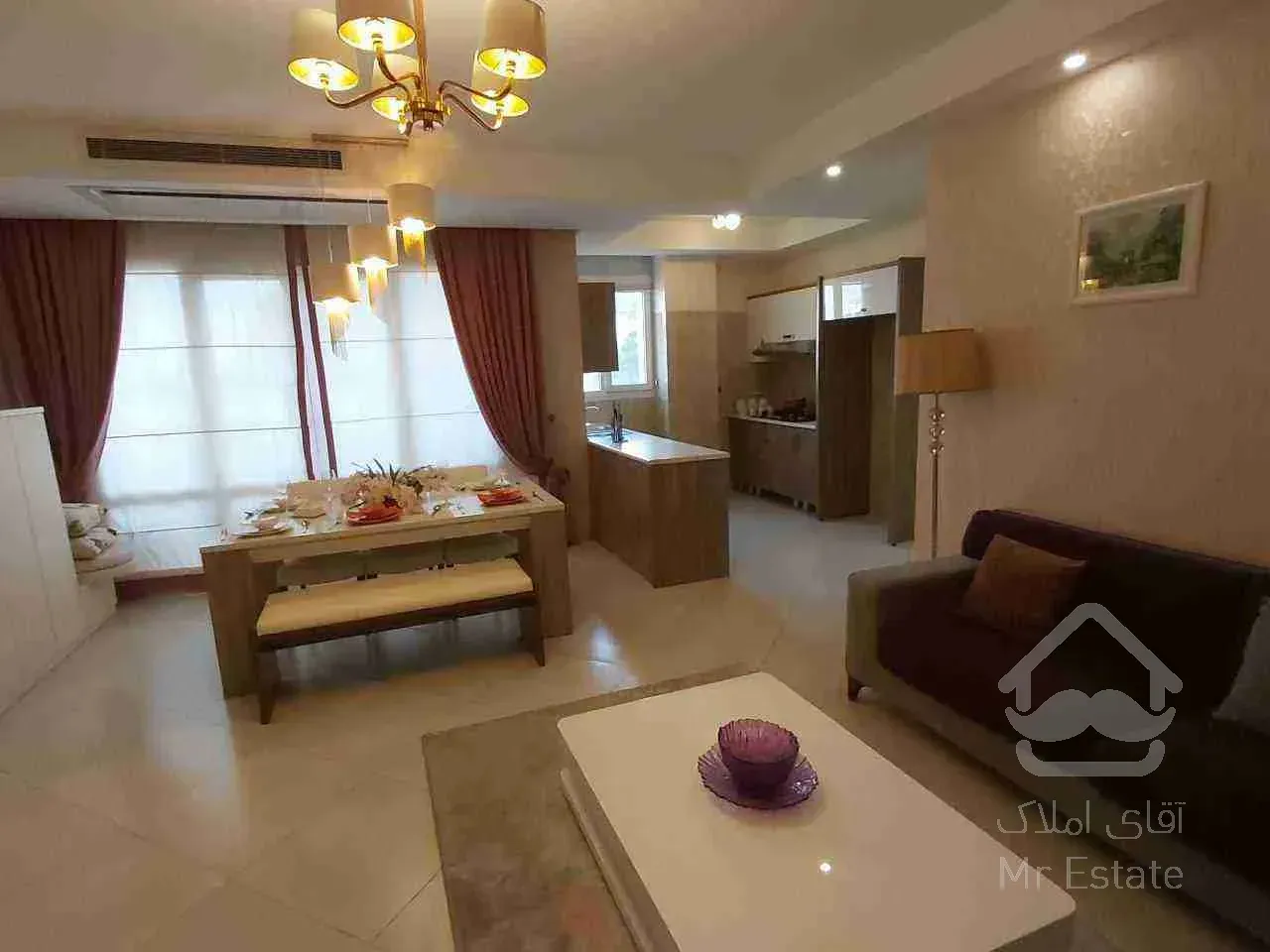 ۹۰‌ متر دوخوابه فول  هفت تیر برج گلسا